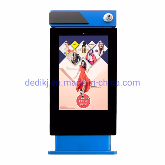 55 Inch Outdoor Double Sided 2500 Nits LCD Advertising Device