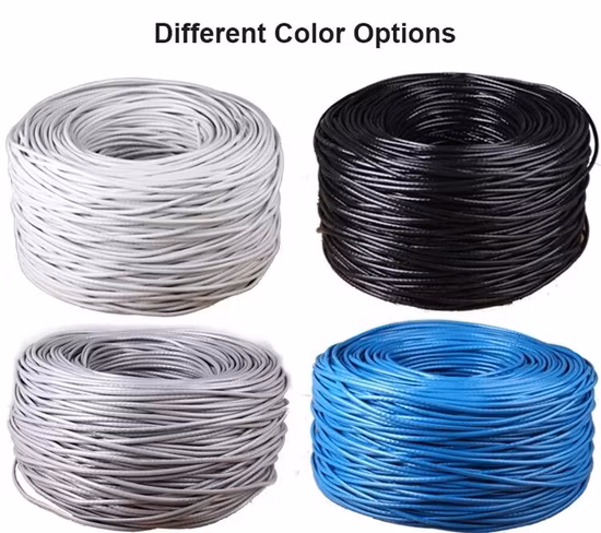 Outdoor Twisted Pair Cat5e FTP Ethernet LAN Network Cable for Reliable Internet Connection
