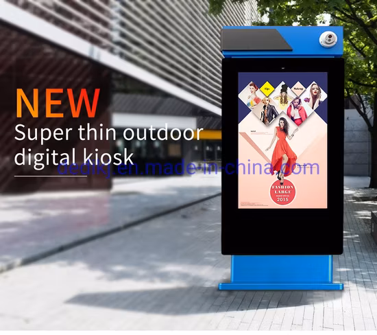 55 Inch Outdoor Double Sided 2500 Nits LCD Advertising Device